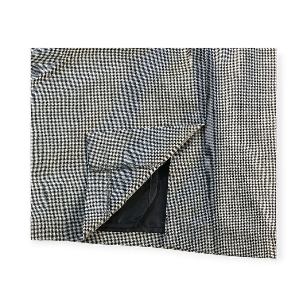 Marks & Spencer Wool Plaid Shift Dress, Size Uk12 (Us10), Vintage, 90s/Y2k, Neve — image 7 of 8